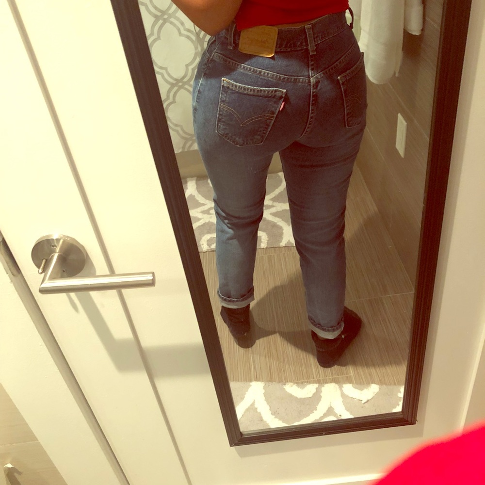 Levi's high waist jeans